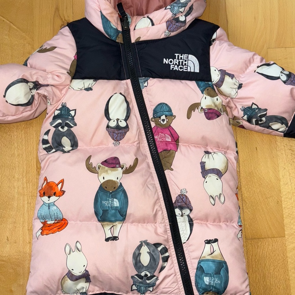 North Face Baby/infant One Piece Jacket/Coat
